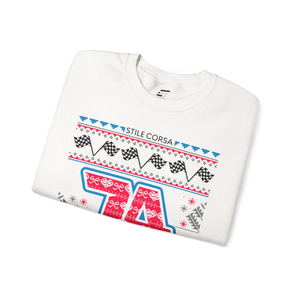 King #74 Snowy Holiday Crewneck