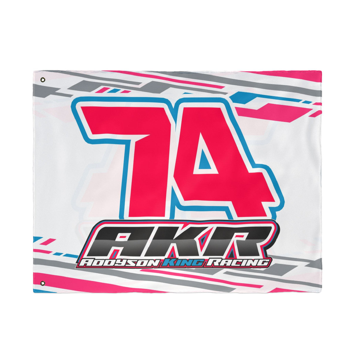 Addyson King #74 Gridwave Flag