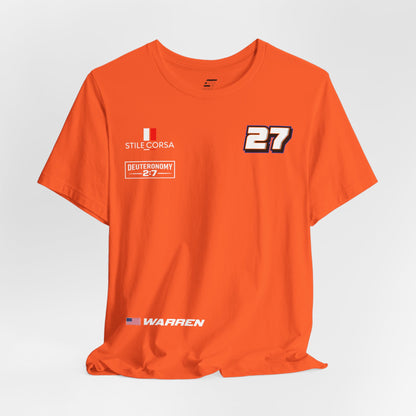Warren #27 Raceday Tee - Unisex Fit