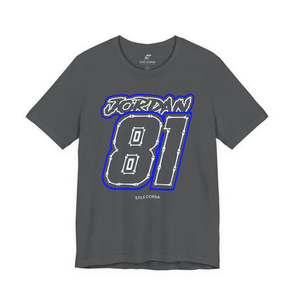 Jordan #81 — Haunted Grid Signature Tee