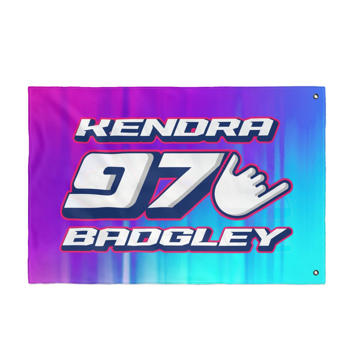 Badgley #97 Gridwave Flag