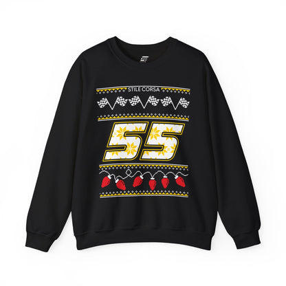 Carson #55 Trackside Winter Crewneck