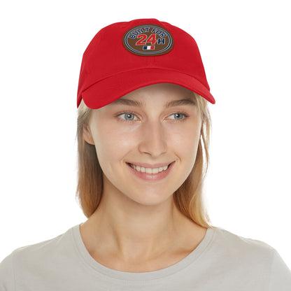 Built For 24H - Leather Patch Cap