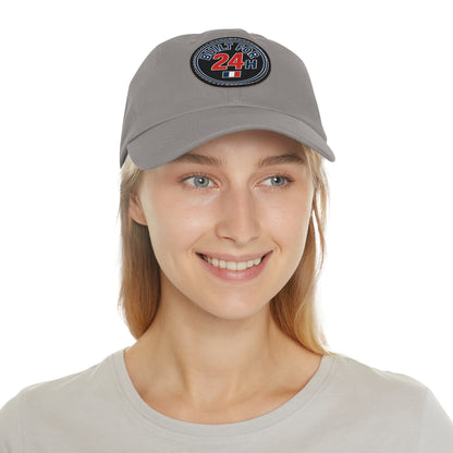 Built For 24H - Leather Patch Cap