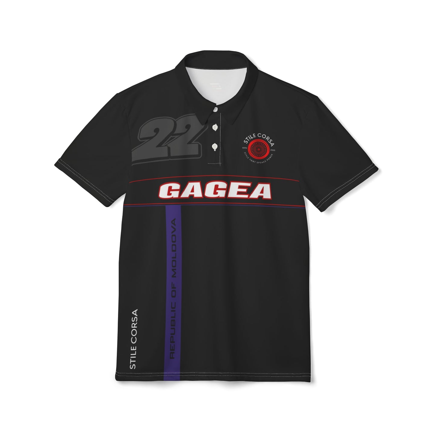 Gagea #22 Heritage Grid Polo