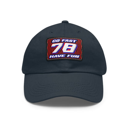 Schomer #78 “Go Fast. Have Fun.” Patch Cap