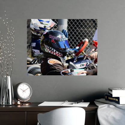 Sharkbite Racer – Matte Finish Poster