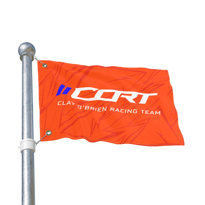 CORT Orange Gridwave Flag