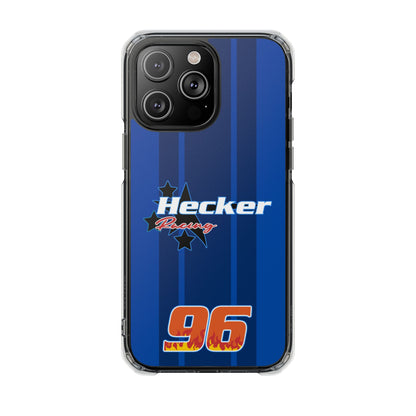 Hecker Racing #96 Striped Phone Case