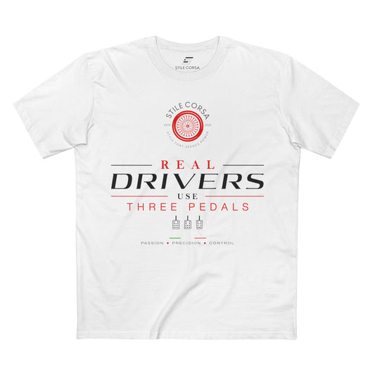 Three Pedals Heritage Tee - Unisex Fit