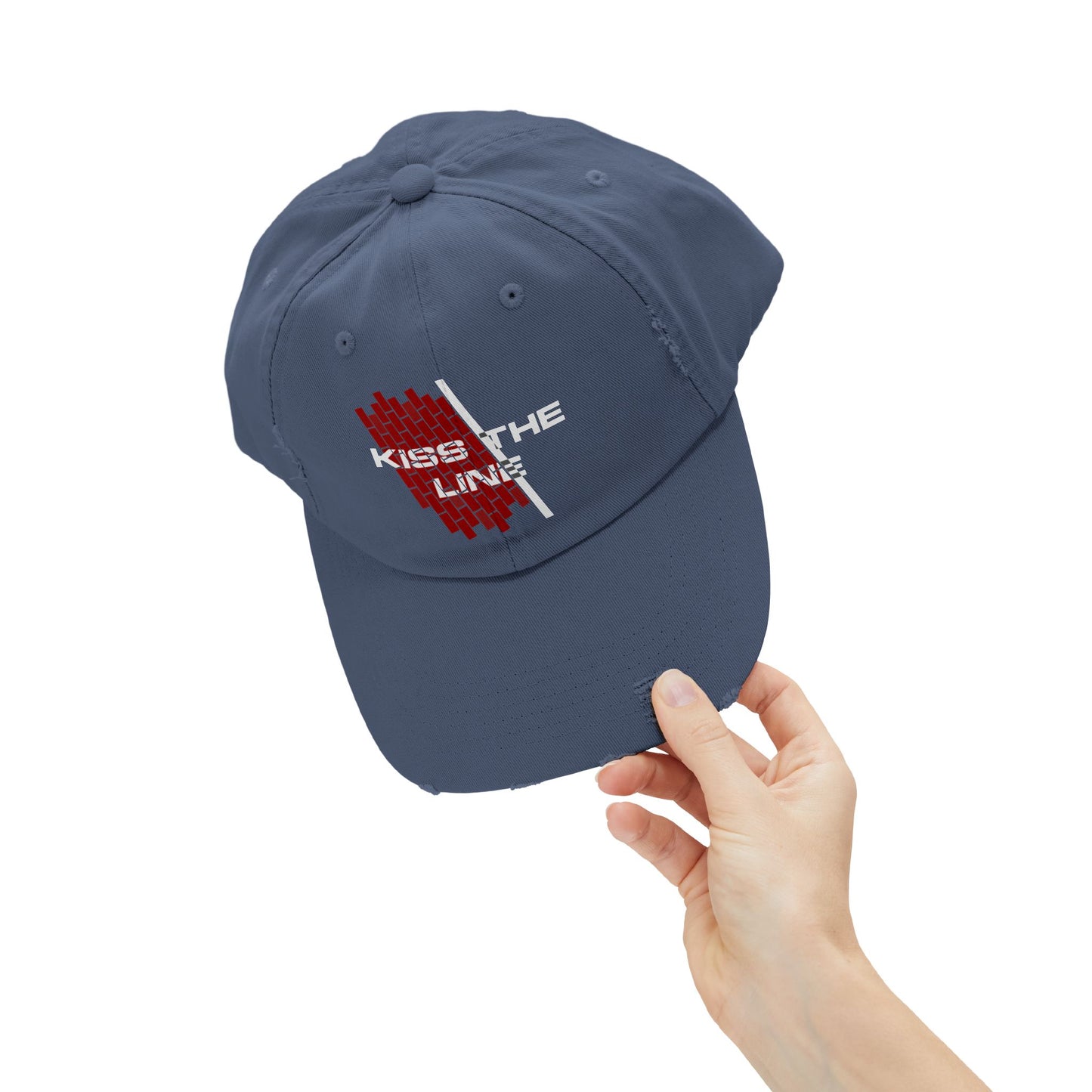 Kiss the Line - Vintage Style Cap