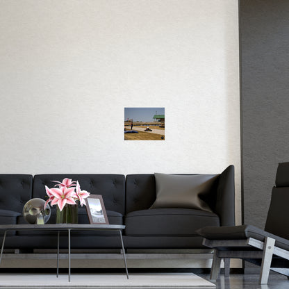 Checkered Victory – Matte Finish Poster