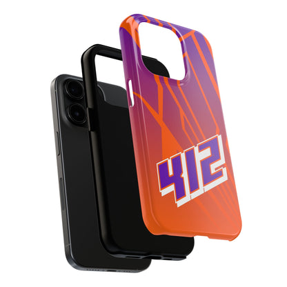 Morrison #412 Fire Gradient Phone Case