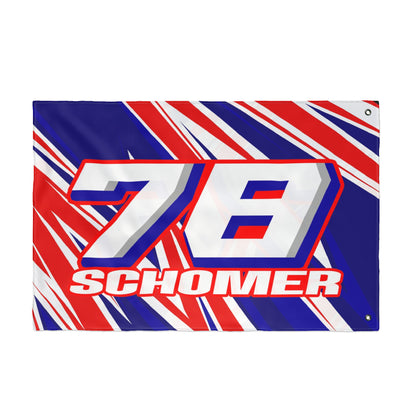 Schomer #78 Gridwave Flag
