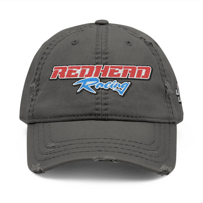 Jones "Redhead Racing" Noir Distressed Cap
