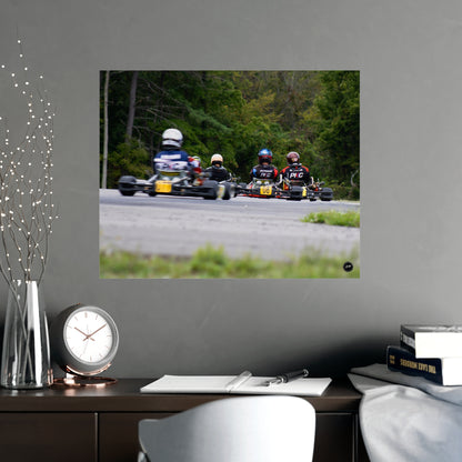 Forest Circuit Rush – Matte Finish Poster