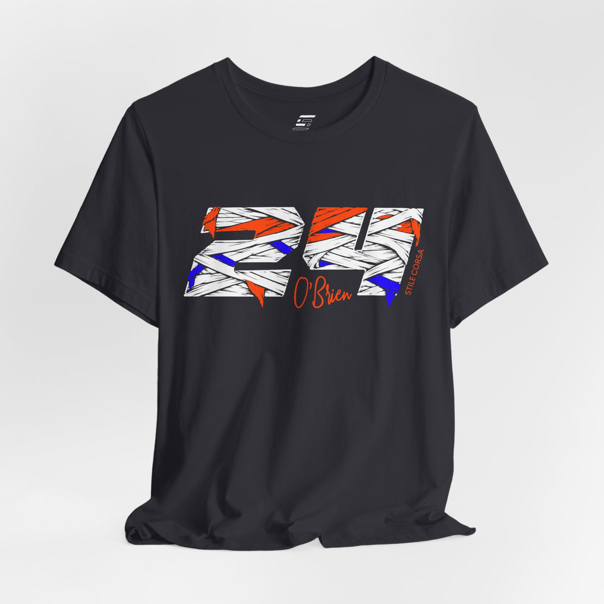 O`Brien #24 — Haunted Grid Signature Tee
