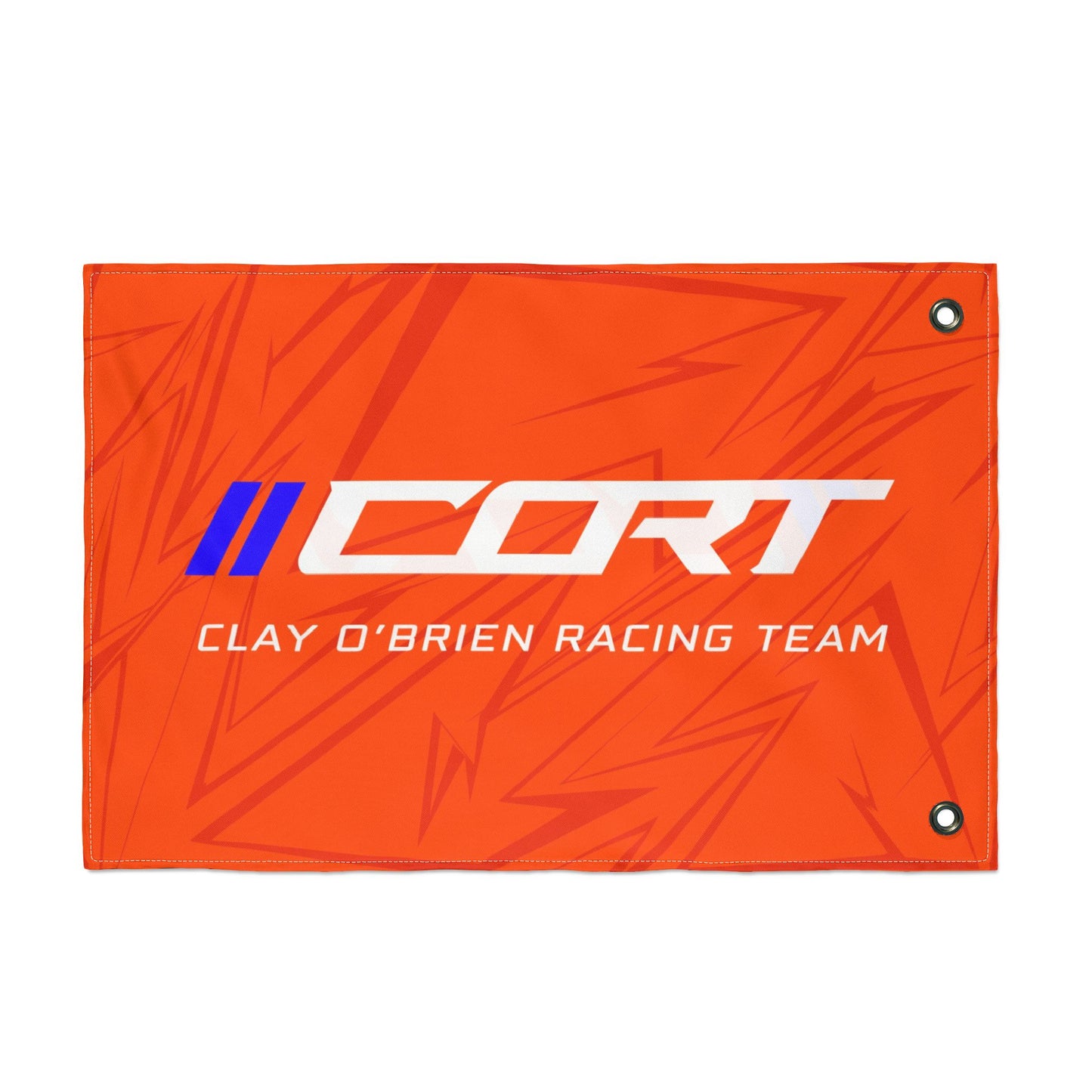 CORT Orange Gridwave Flag