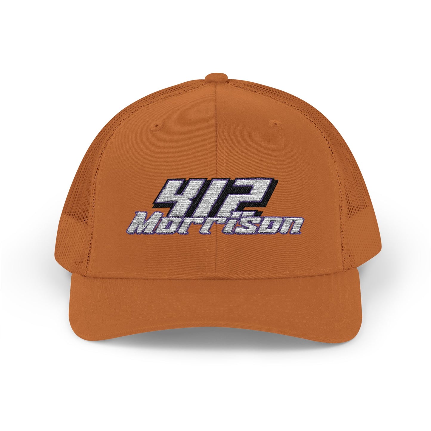 Morrison #412 Night Grid Trucker Cap