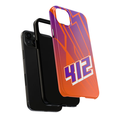 Morrison #412 Fire Gradient Phone Case