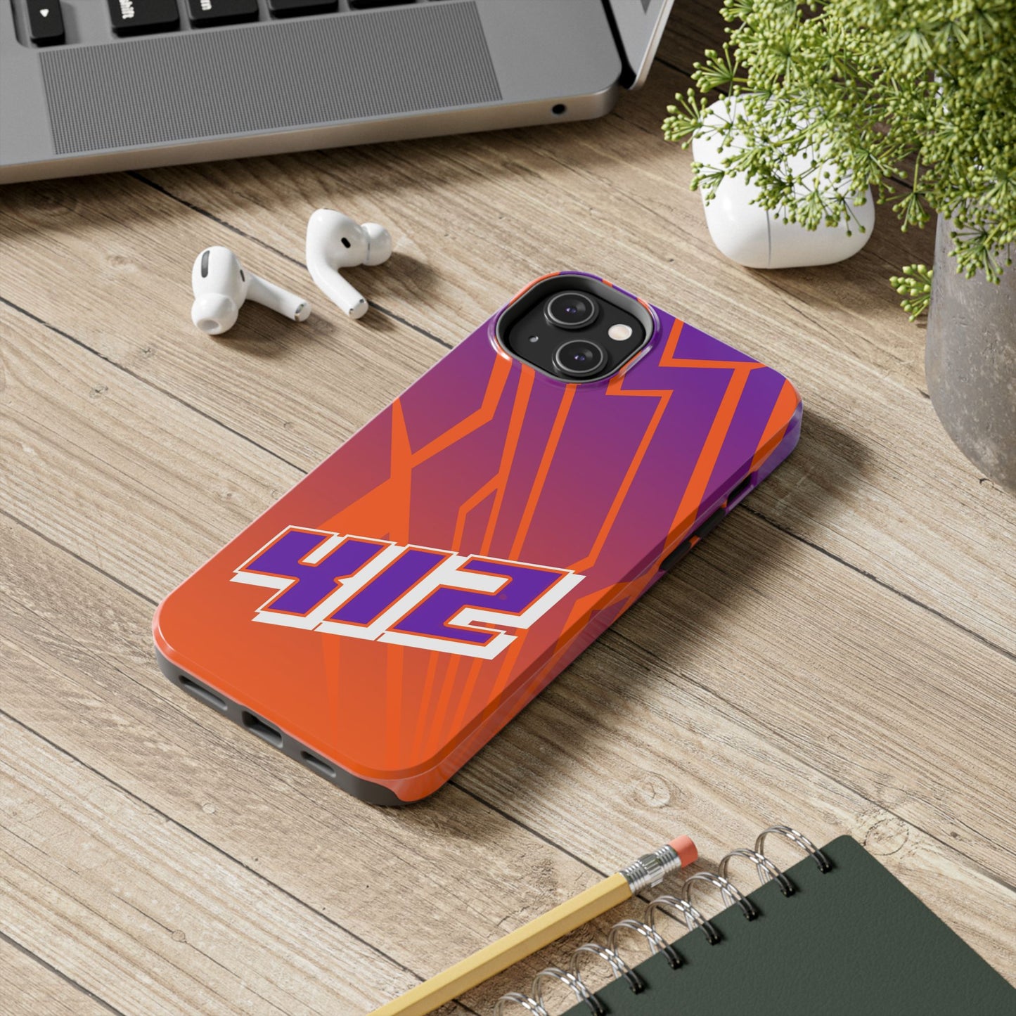 Morrison #412 Fire Gradient Phone Case
