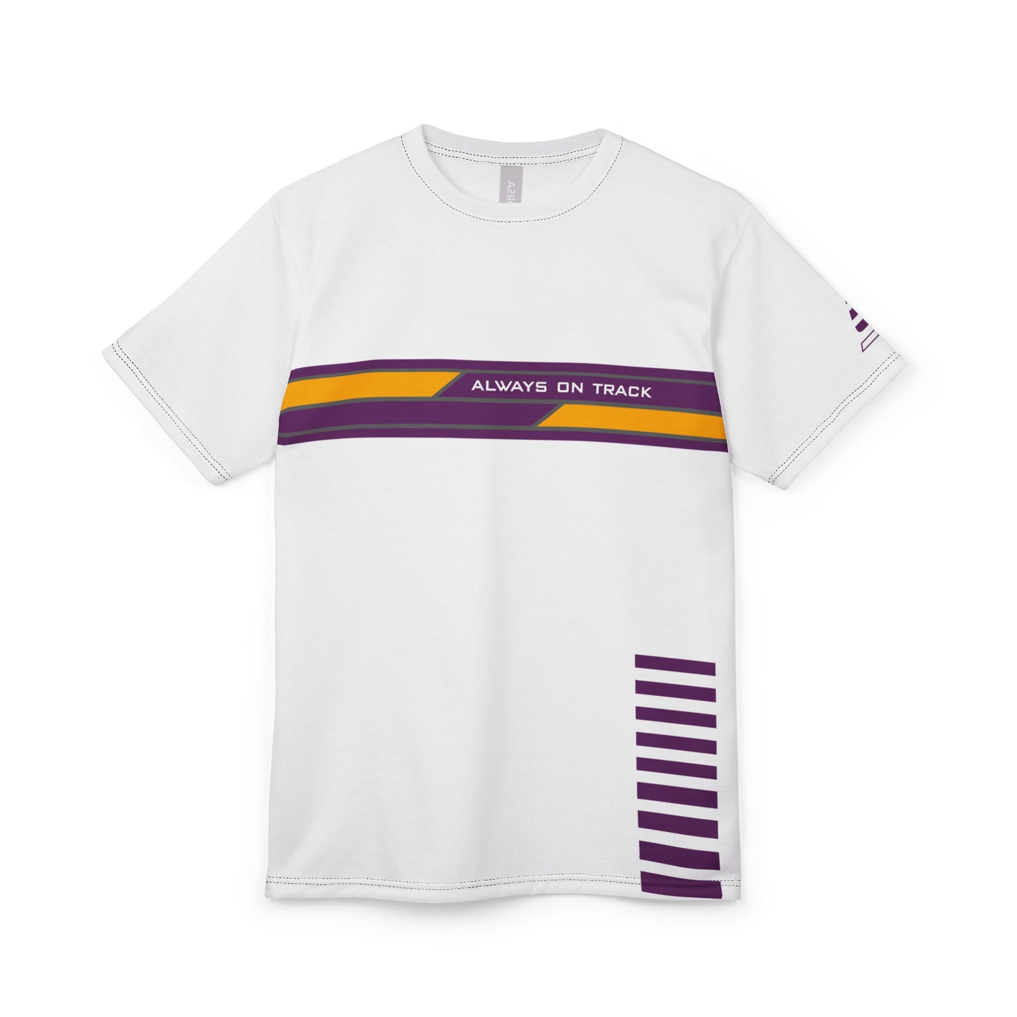 Always On Track Performance Tee – Unisex, Custom Name & Number
