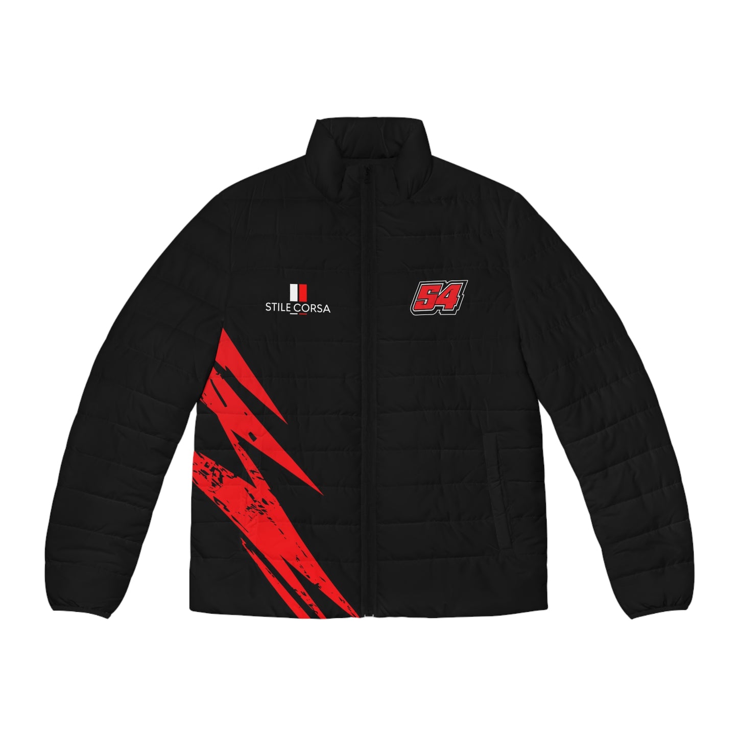 Brandon Justice #8 Black Fury Puffer - Men's Fit