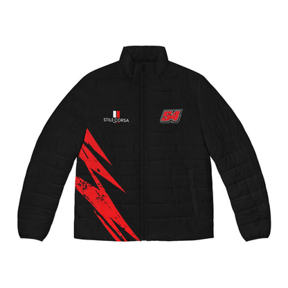 Brandon Justice #8 Black Fury Puffer - Men's Fit