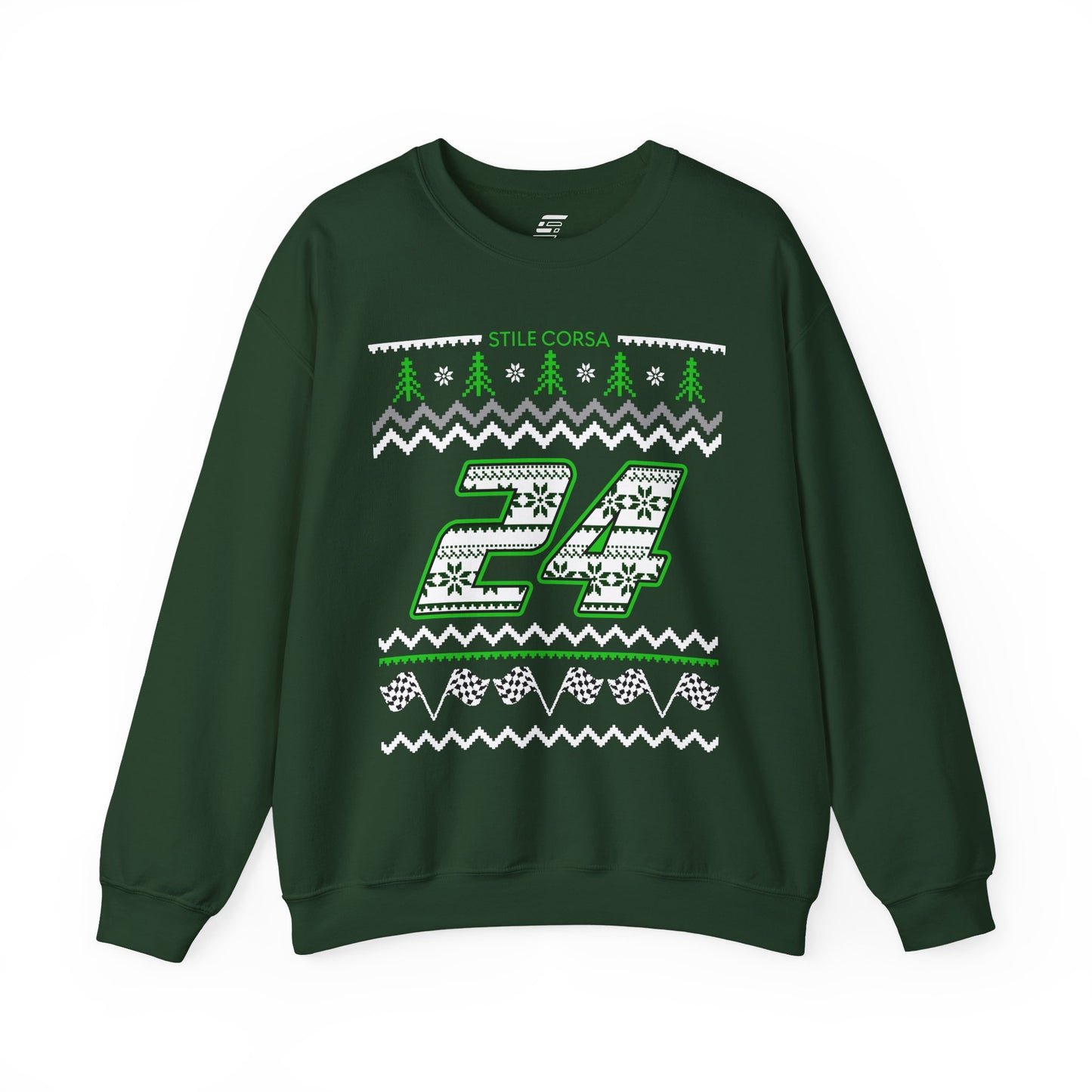 Greene #24 Forest Holiday Crewneck
