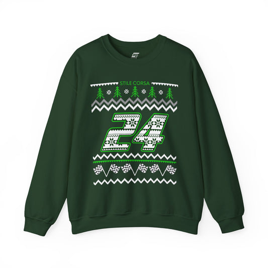 Greene #24 Forest Holiday Crewneck