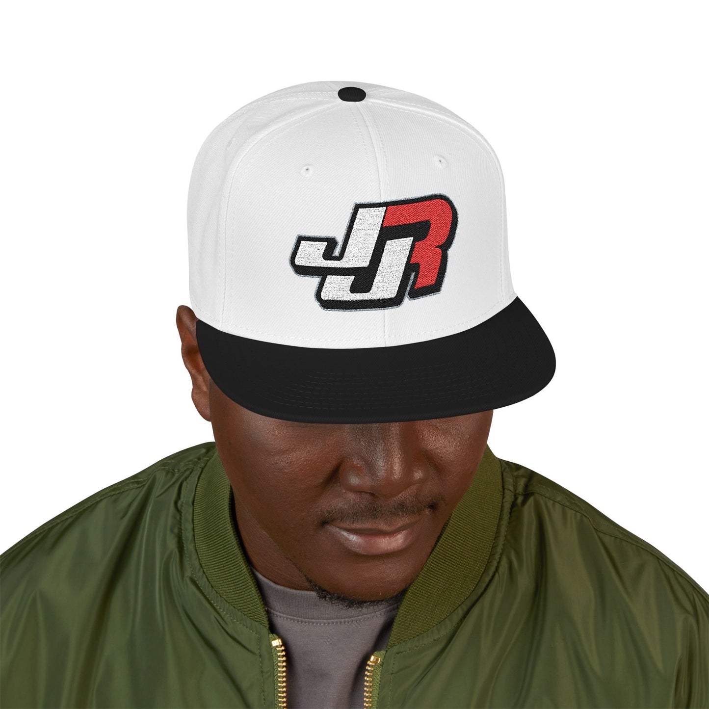 JJR White Lightning Snapback Cap