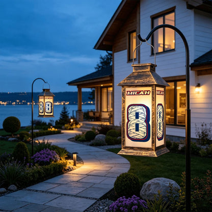 Micah #8 - Trackside Night Solar Lantern