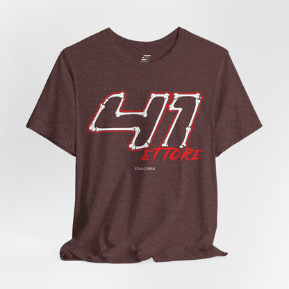 Ettore #41 — Haunted Grid Signature Tee