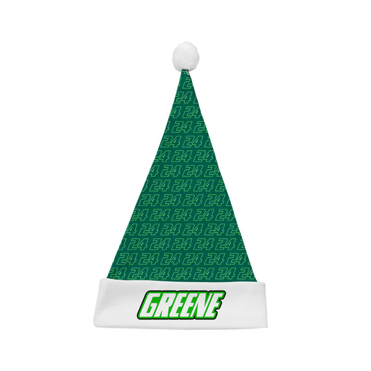 Greene #24 Santa's Speedster Hat