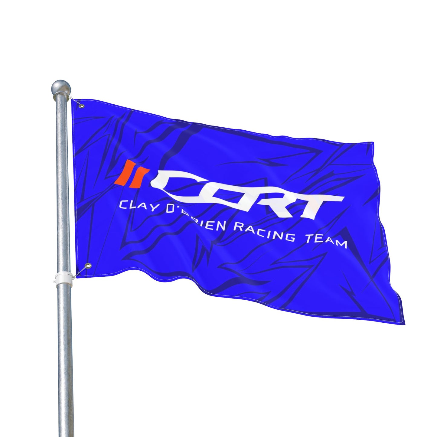 CORT Purple Gridwave Flag