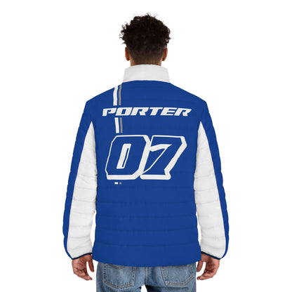 Zoë Porter #07 Blue Track Puffer - Men's Fit