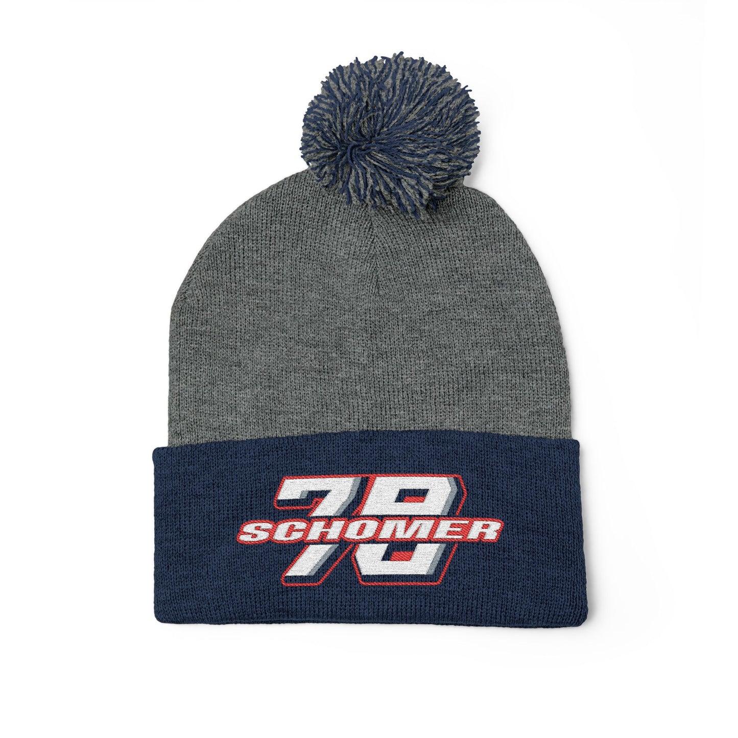 Alex Schomer #78 Pom Beanie