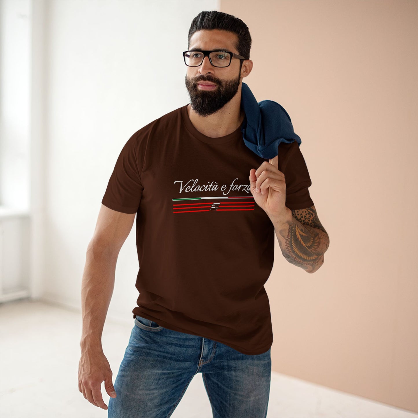 "Velocita e Forza" - T-Shirt Italian Style