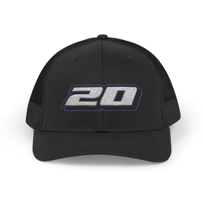 Narola #20 Apex Grid Trucker Cap