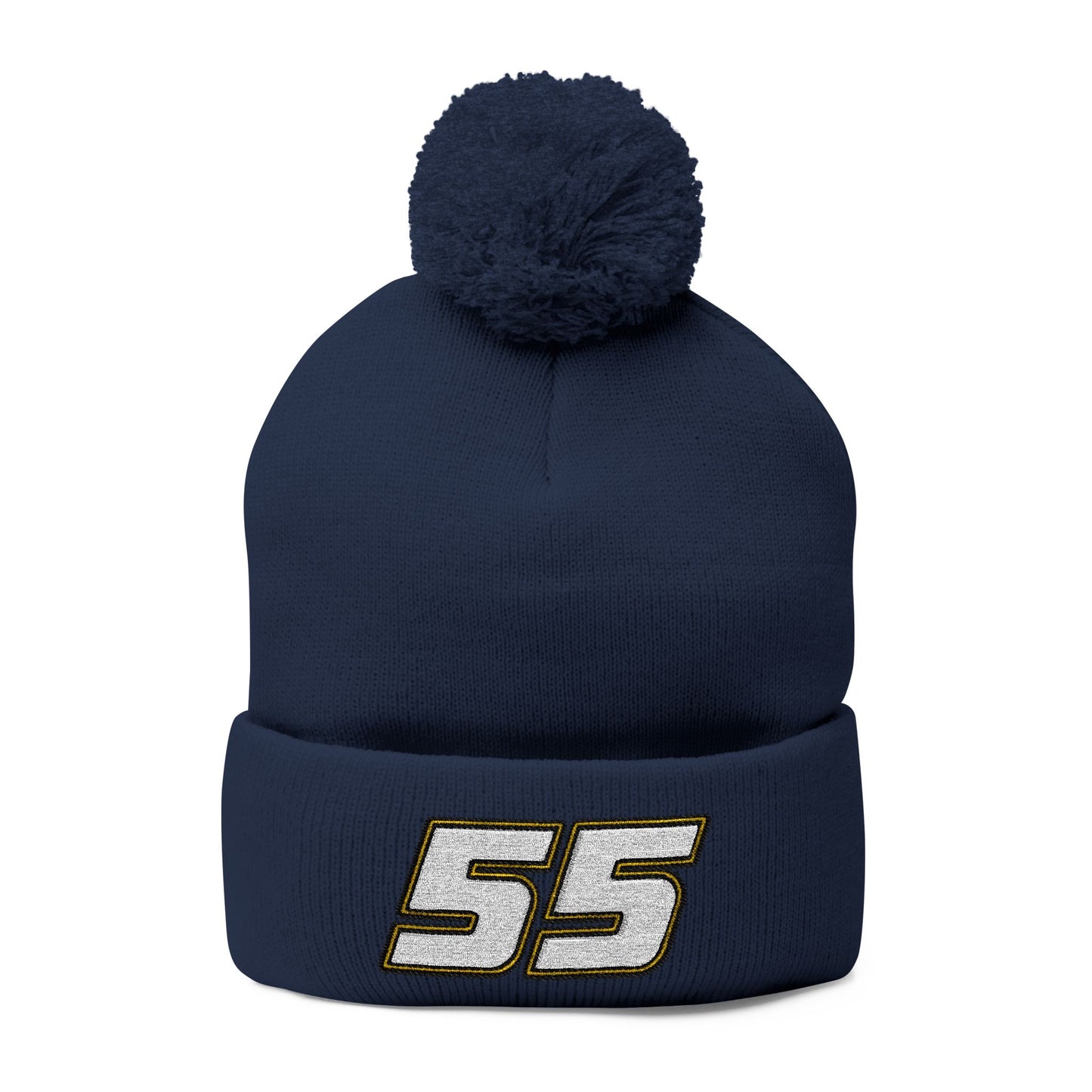 Carson Craig #55 Pom Beanie