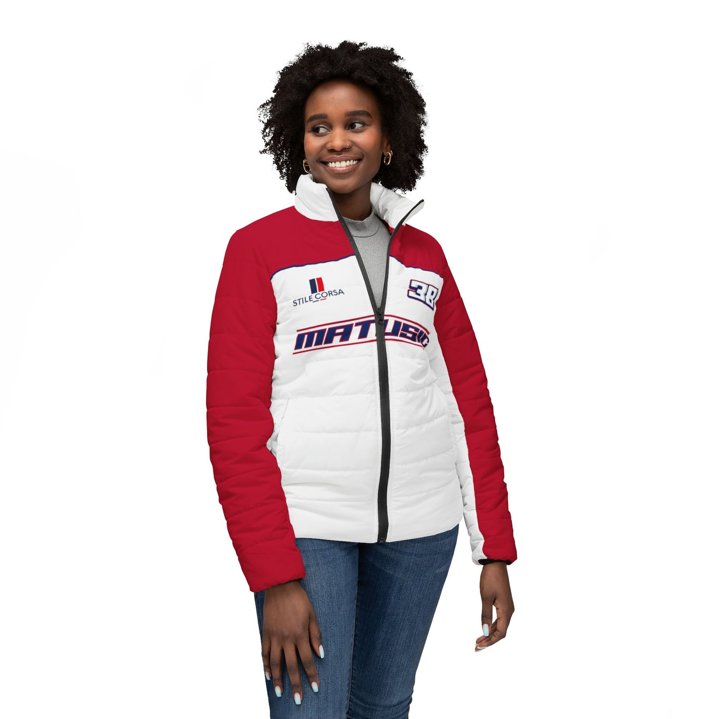 Matusic #38 Redline Rampage Puffer - Women's Fit