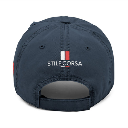 Jones "Redhead Racing" Noir Distressed Cap