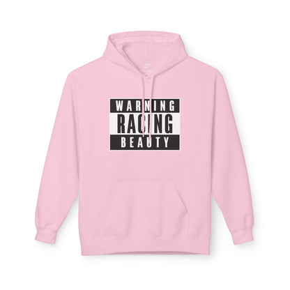 Warning Racing Beauty - Fleece Hoodie