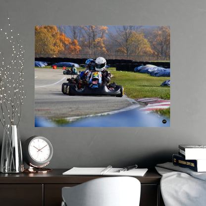 Red, White & Roar – Matte Finish Poster