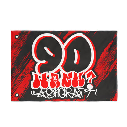 Ashcraft #90 Gridwave Flag