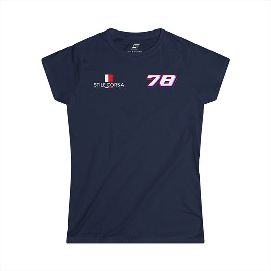Schomer #78 Raceday Tee - Women's Fit
