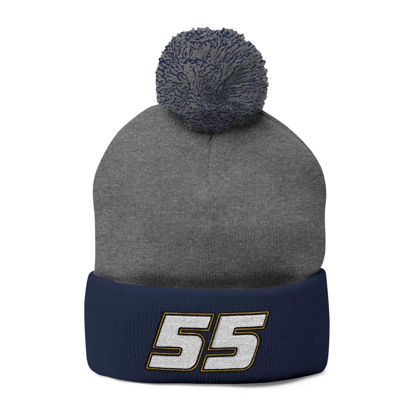 Carson Craig #55 Pom Beanie