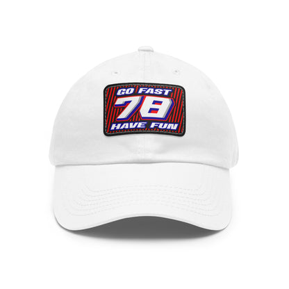 Schomer #78 “Go Fast. Have Fun.” Patch Cap