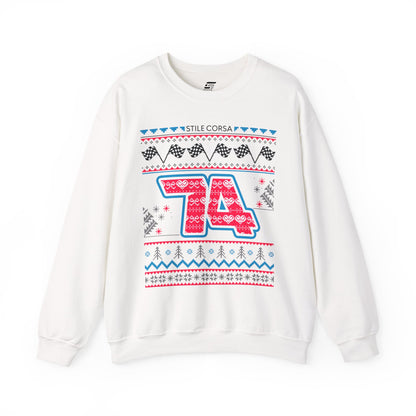King #74 Snowy Holiday Crewneck