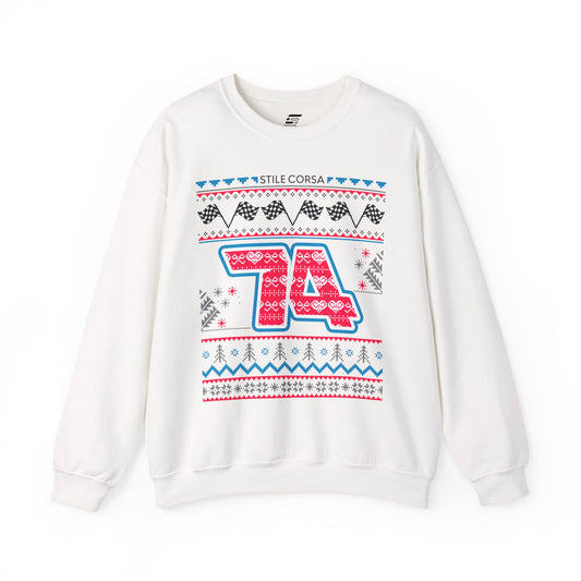 King #74 Snowy Holiday Crewneck